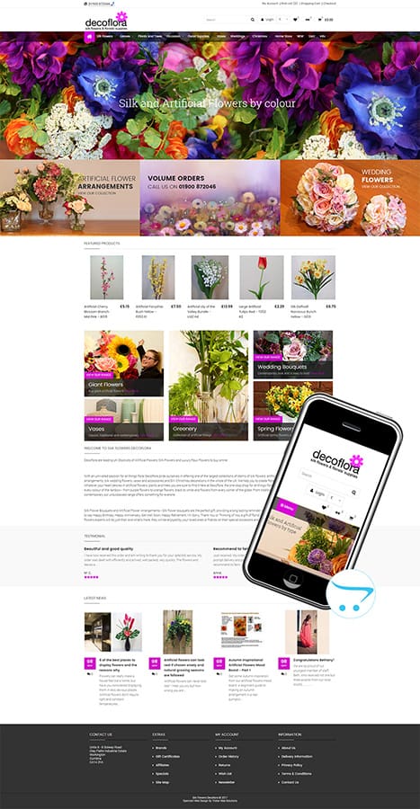 Decoflora OpenCart eCommerce