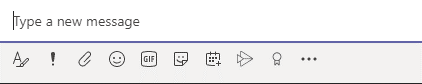 Find and click the paperclip below the message box